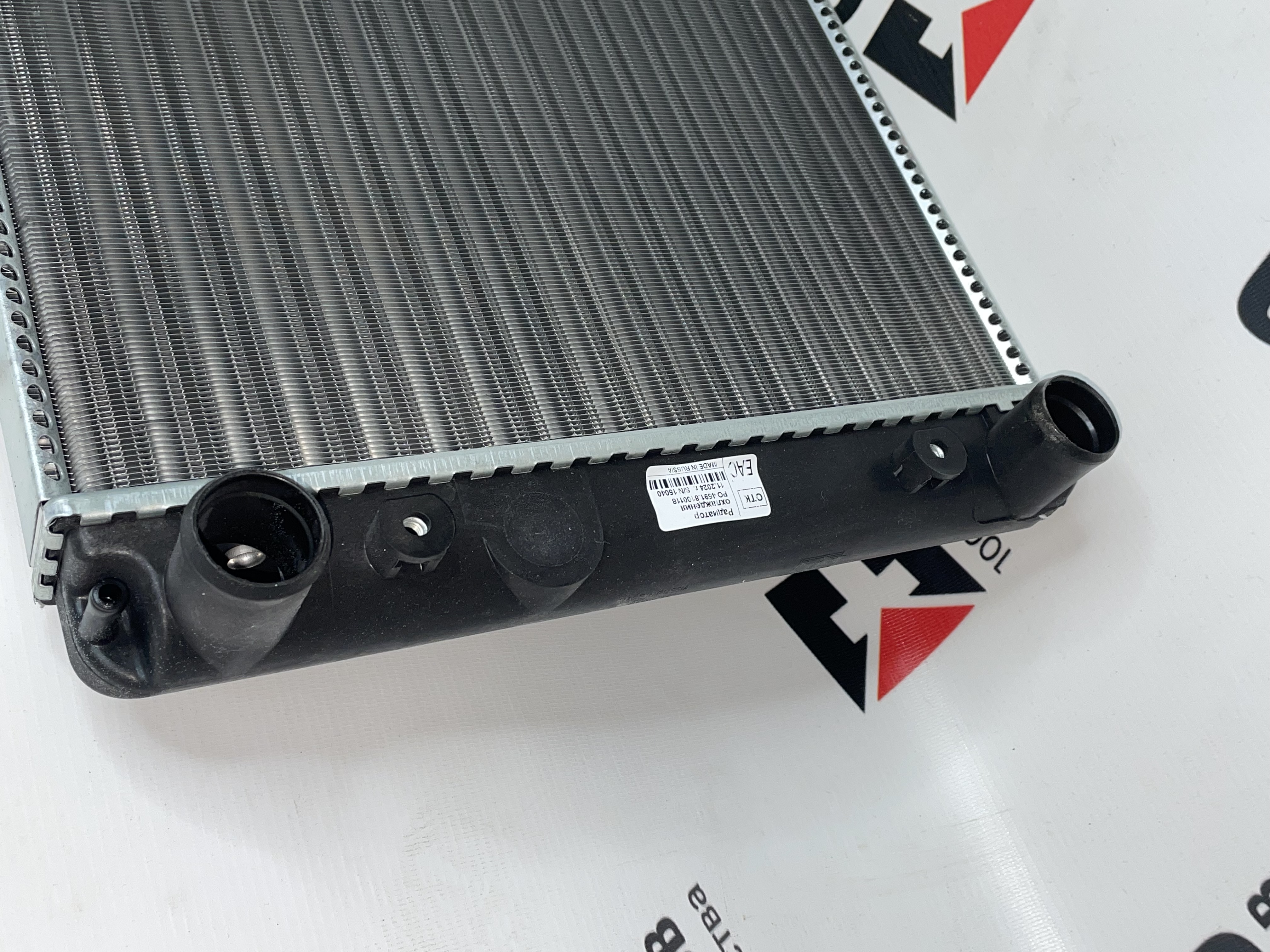 РАДИАТОР ОХЛАЖДЕНИЯ (алюминиевый) 1118